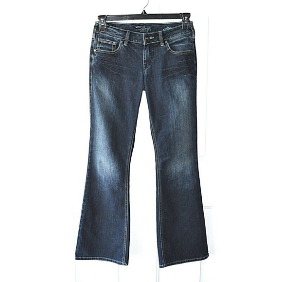 Silver Jeans Denim - SILVER JEANS AIKO Mid Rise Boot Cut Jeans